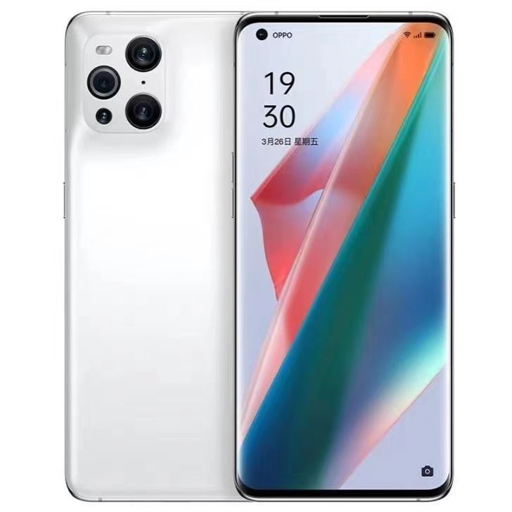 9新 OPPO FindX3 5G双卡骁龙870支持NFC游戏无线充曲屏原装二手机
