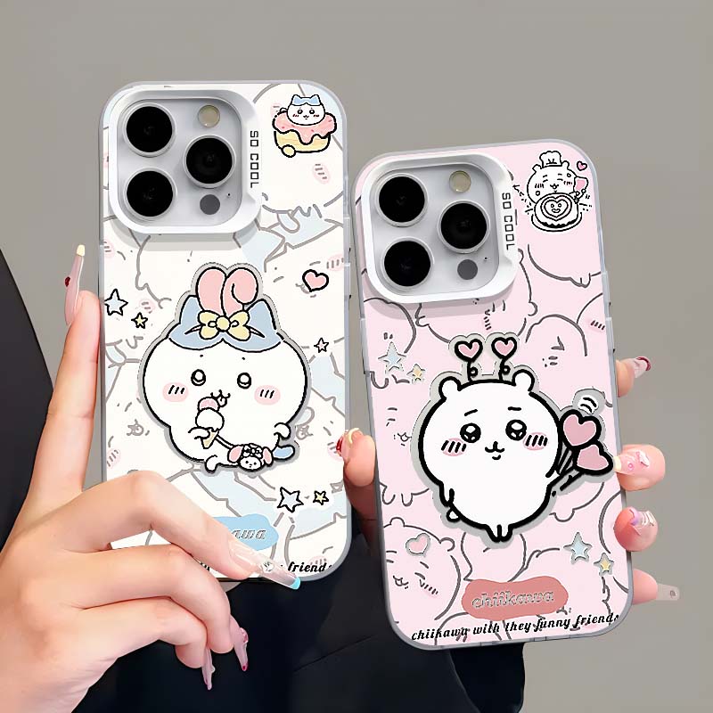 欧克里里情侣款小八吉伊适用iphone15苹果元气手机壳vivo华为oppo