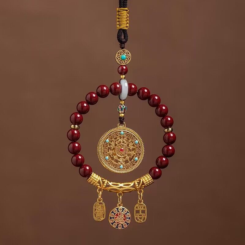 原创平安如意汽车挂件车内吊饰男士女2024新款高档礼物