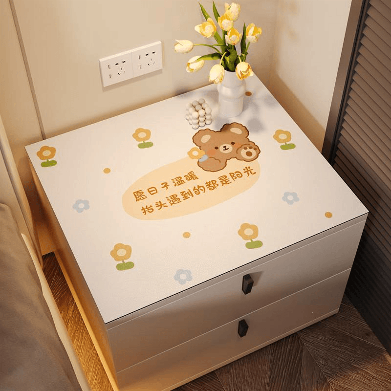 床头柜垫硅藻泥盖布洗衣机万能盖布垫盖桌面吸水防滑保护通用垫子