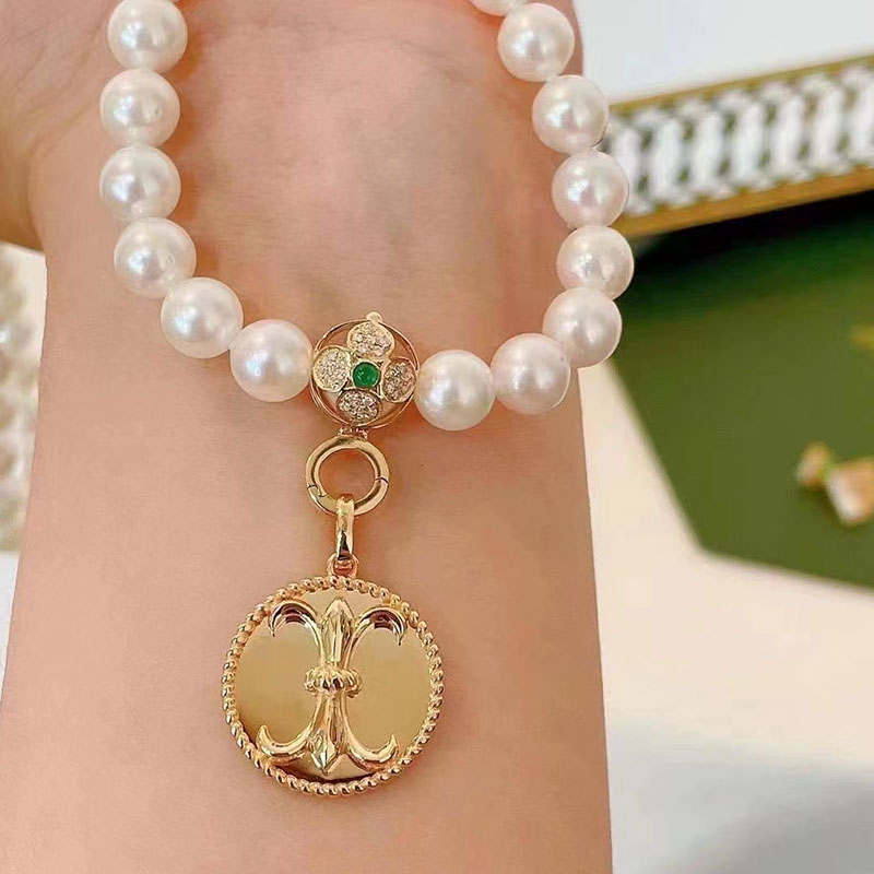 10圆珠DIY万能搭配扣头配件双开扣万能连接扣拯救吊坠合金连接扣