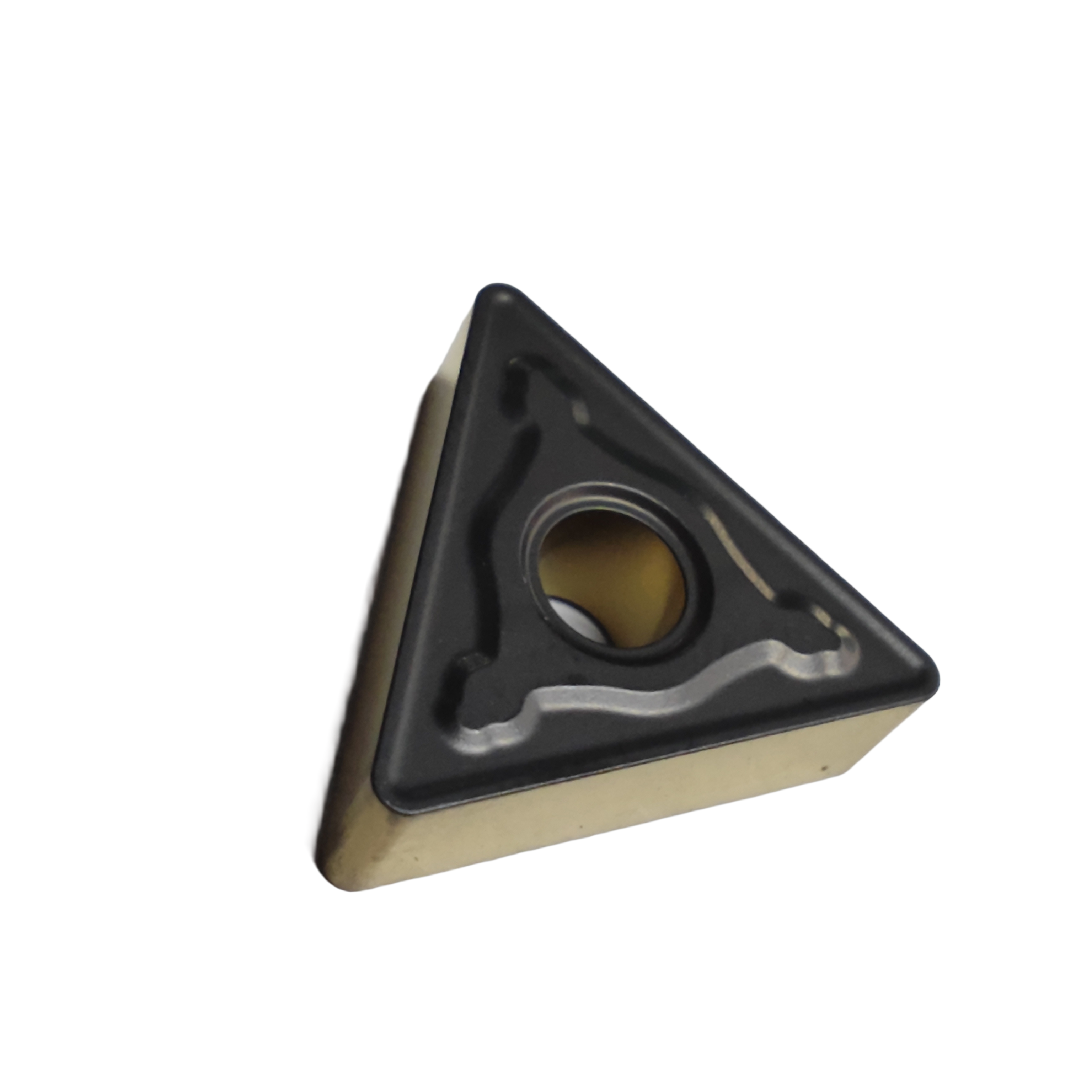 (机械圈)TNMG1604铸钢铸件用双涂层直三角数控刀片