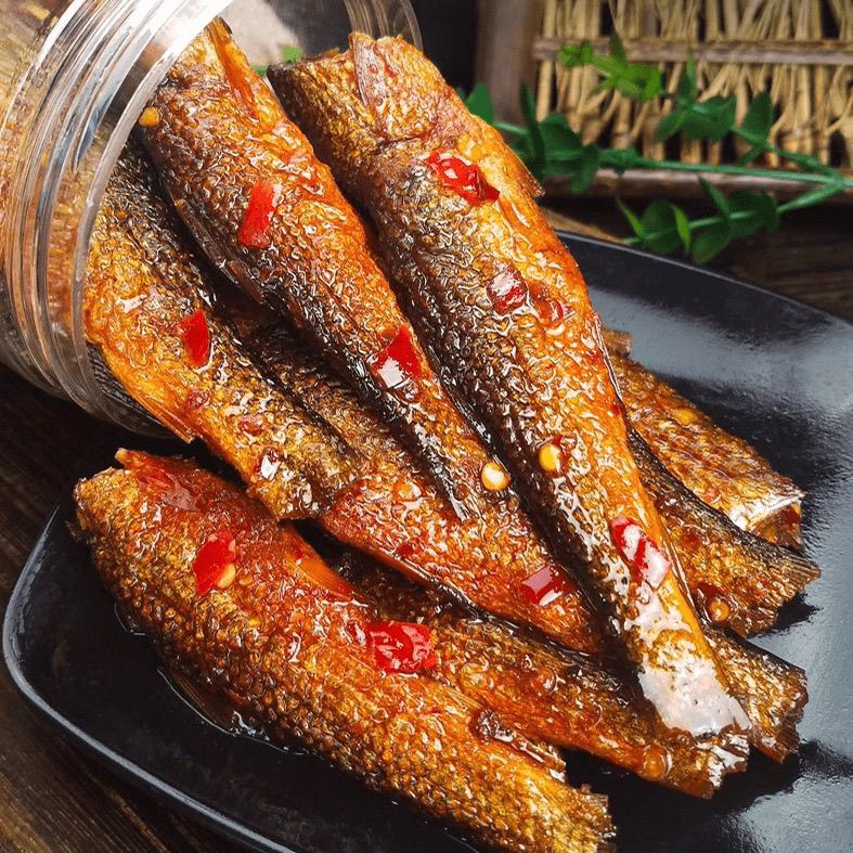 湖南特产手撕鱼鲜香鱼干开袋即食鱼尾麻辣香辣小吃罐装零食休闲