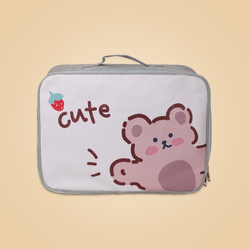 可爱旅行包拉杆箱衣物整理防水多功能学生高颜值卡通网红可爱动漫