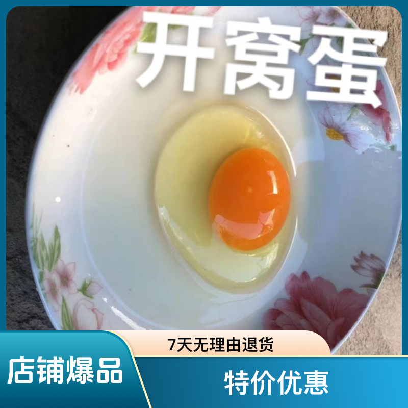徽泉农场 特价优惠正宗散养开窝土鸡蛋75～100枚