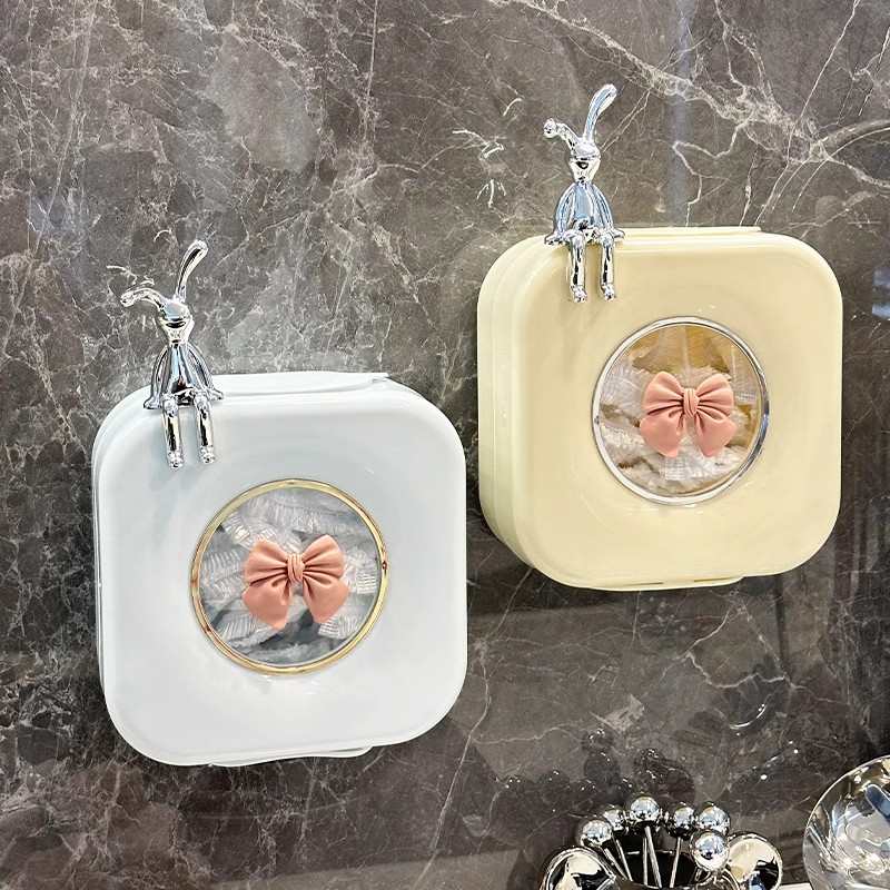 一次性保鲜膜套收纳盒神器抽取式壁挂家用厨房免打孔保鲜袋罩盒子