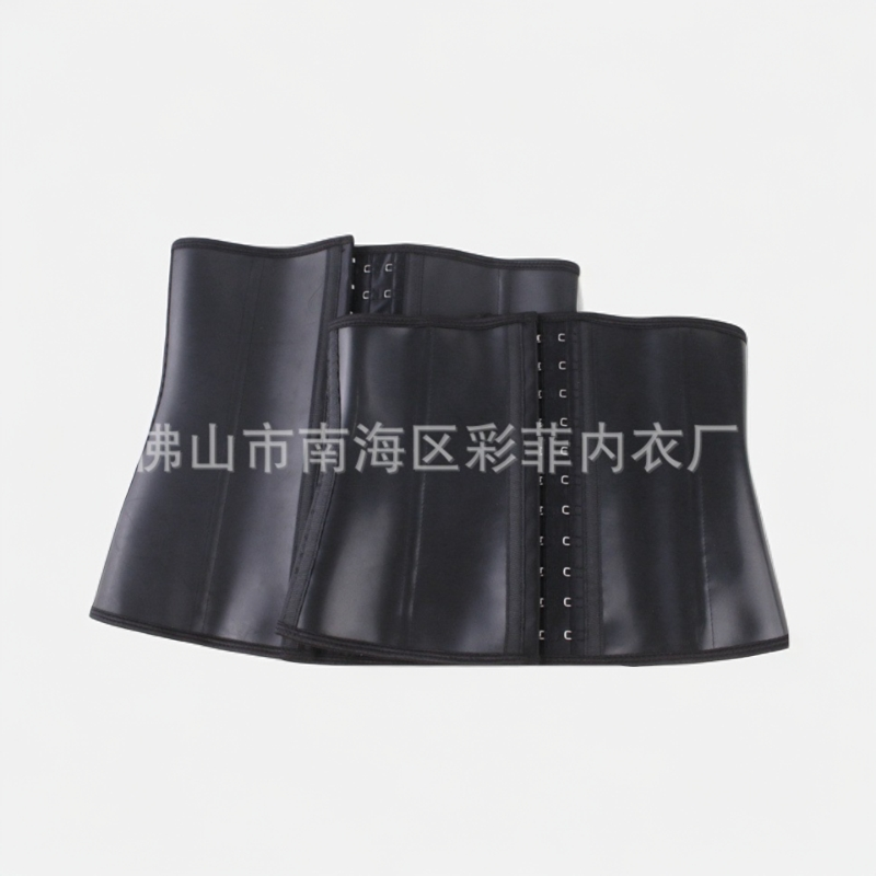 女士款暴汗运动束腰带跑步健身运动护腰带不卷边护腰带