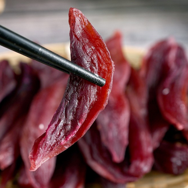 农家紫薯干倒蒸软糯原味地瓜干软糯番薯条香甜嚼劲甜香美味零食