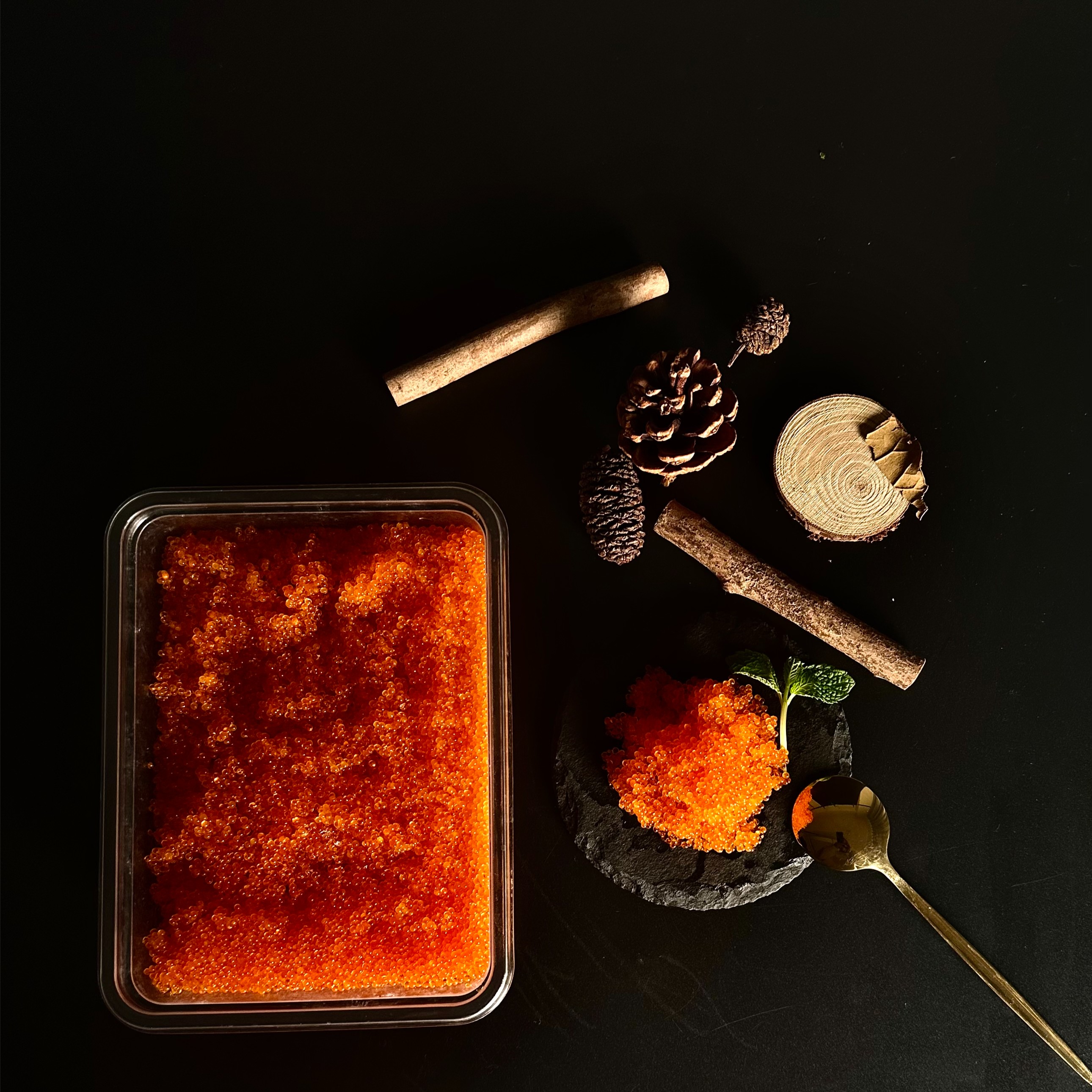 江船长400克小颗粒鱼籽新鲜调味鱼籽