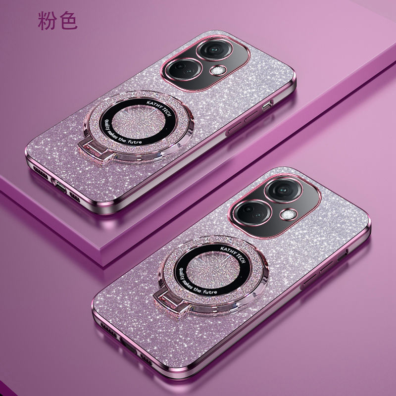 OPPOK11渐变闪粉手机壳高端时尚适用OPPOK11x高级感新款创意