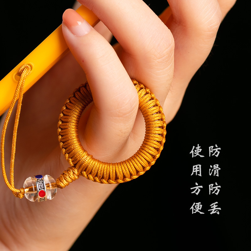 手机挂绳耐用优盘挂件钥匙个性挂饰防丢创意手工编织挂绳女款结实