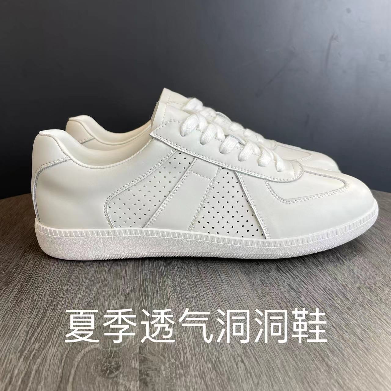换季清仓夏季新款时尚休闲鞋板鞋防滑耐磨男鞋透气洞洞鞋小白鞋