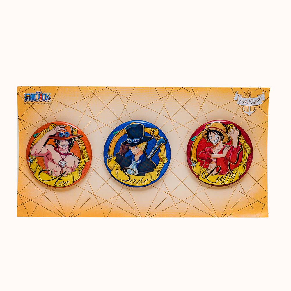 直播代拆 东映动画 航海王羁绊系列徽章套装 正版周边潮玩