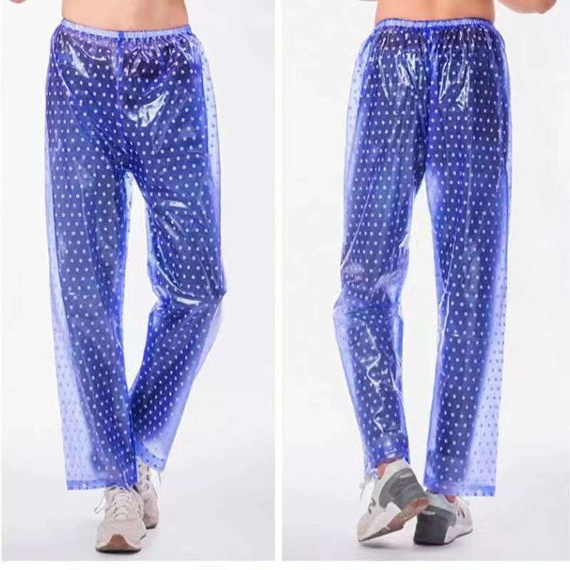 男女下半身雨裤单件加厚防爆雨防水裤干活采茶外卖骑行耐磨大雨裤