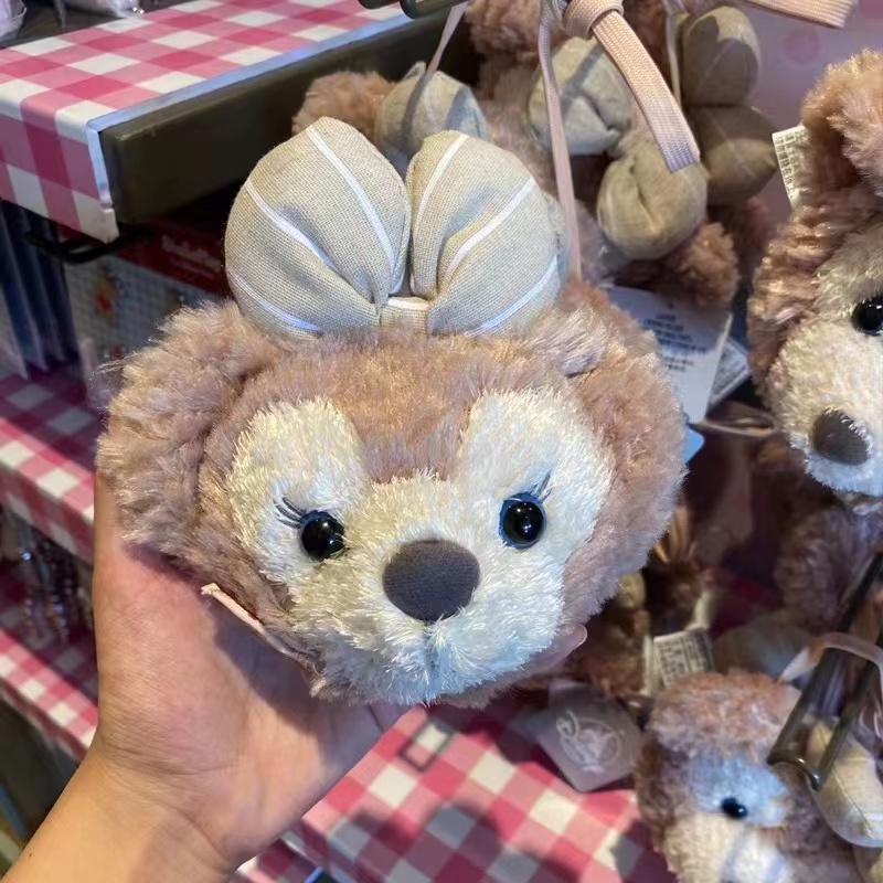 可爱枚枚零钱包挂件背包挂饰书包小拎包毛绒公仔托特包挂饰