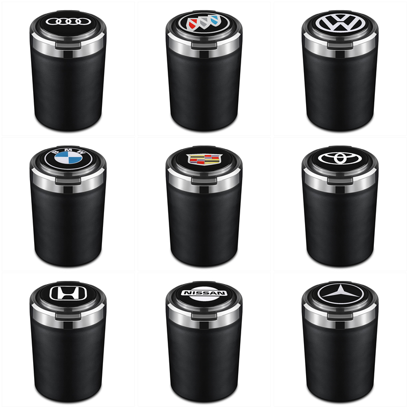 汽车载烟灰缸创意多功能带盖自动男车用高级感神器车内饰用品大全