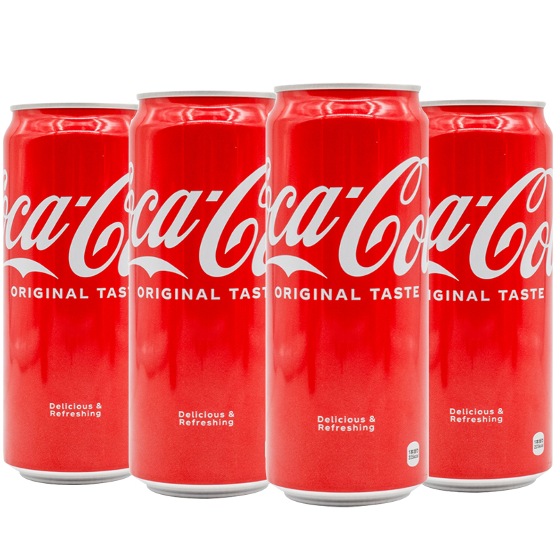 日本进口可乐500ml/罐大铝罐碳酸饮料汽水冰镇