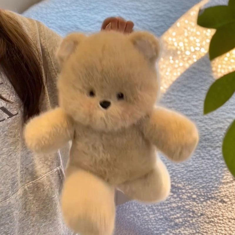 跑跑动物小熊玩偶娃娃公仔毛绒玩具抱枕睡觉生日礼物女生猫咪小羊