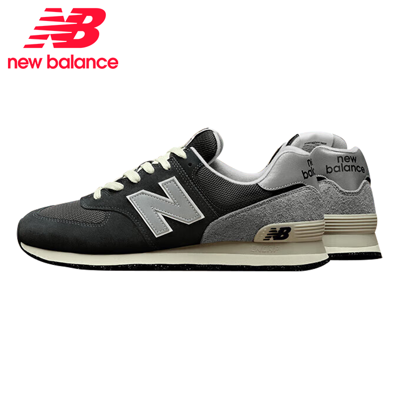 NEW BALANCE 574系列男女鞋情侣舒适百搭复古休闲鞋 U574GM2
