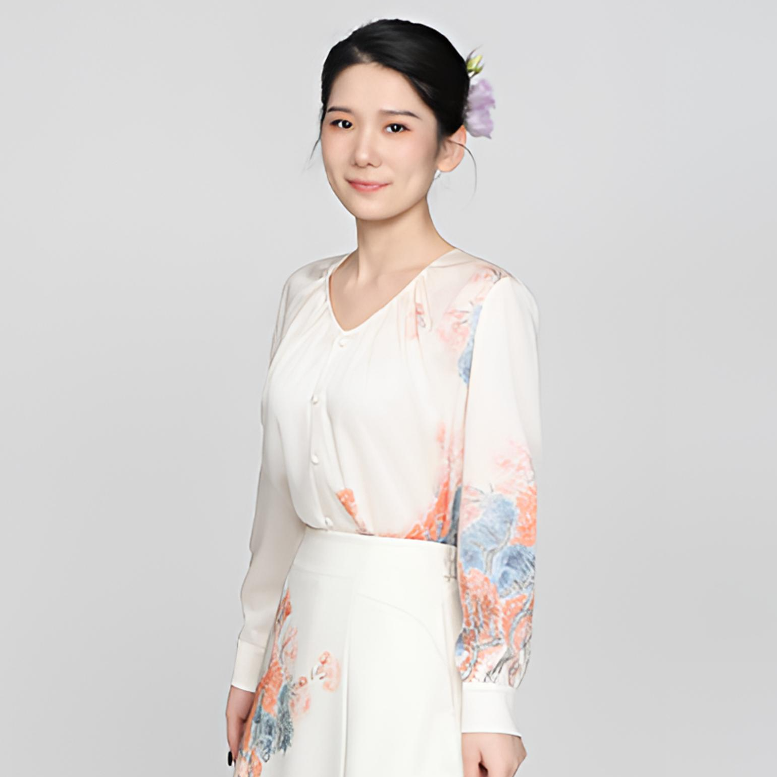 浒城古娘新中式衬衣国风长袖丹霞衬衫醋酸面料女上衣衬衫CMT18855