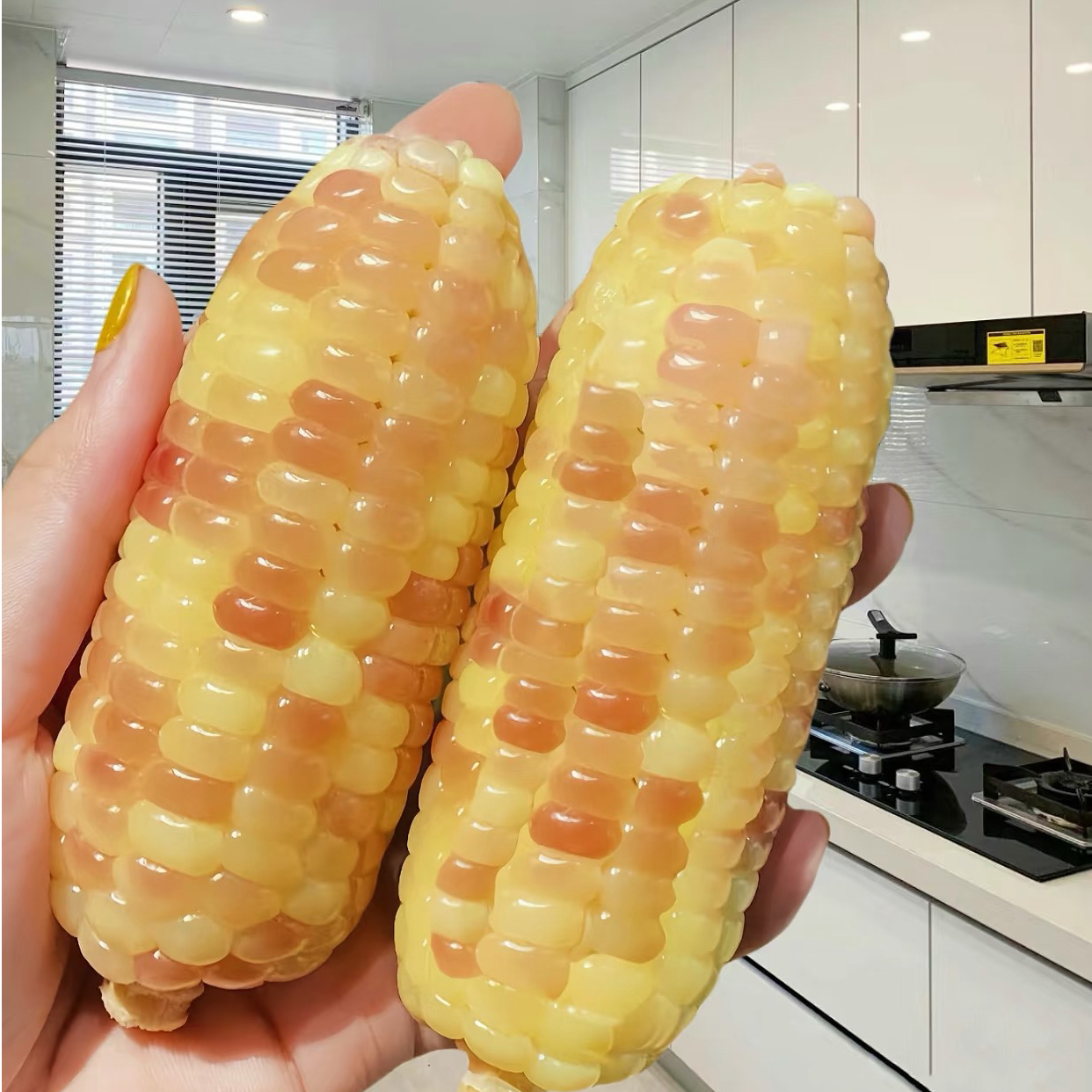 小云南西双版纳迷你小花糯小玉米真空锁鲜香软糯低脂轻食早餐代餐