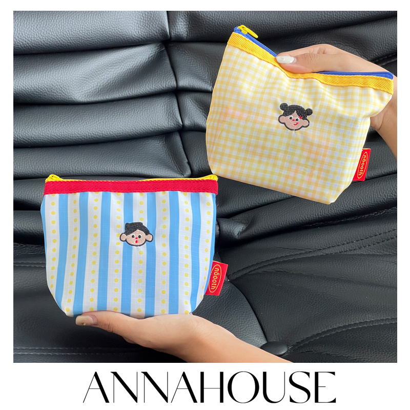 ANNAHOUSE零钱包便携化妆包迷你随身卡包收纳袋内胆包收纳小包NS