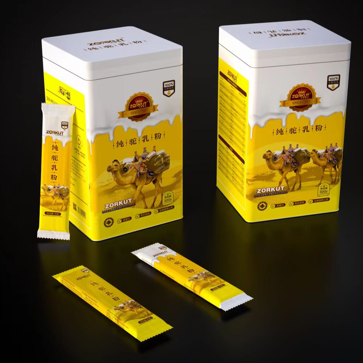 ZORKUT/无限福乐驼乳粉 随机送礼品3个