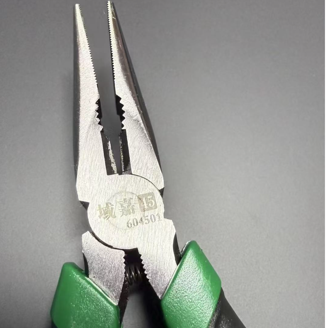 6寸工业级尖嘴钳六寸尖嘴钳斜口钳钢丝钳老虎钳多功能电工必备