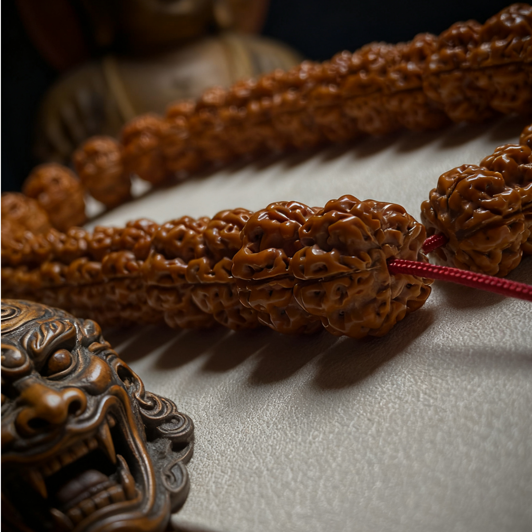 嘉木潮玩 经典款【黄金龙】原桩小金刚菩提文玩手串印尼小金刚手串