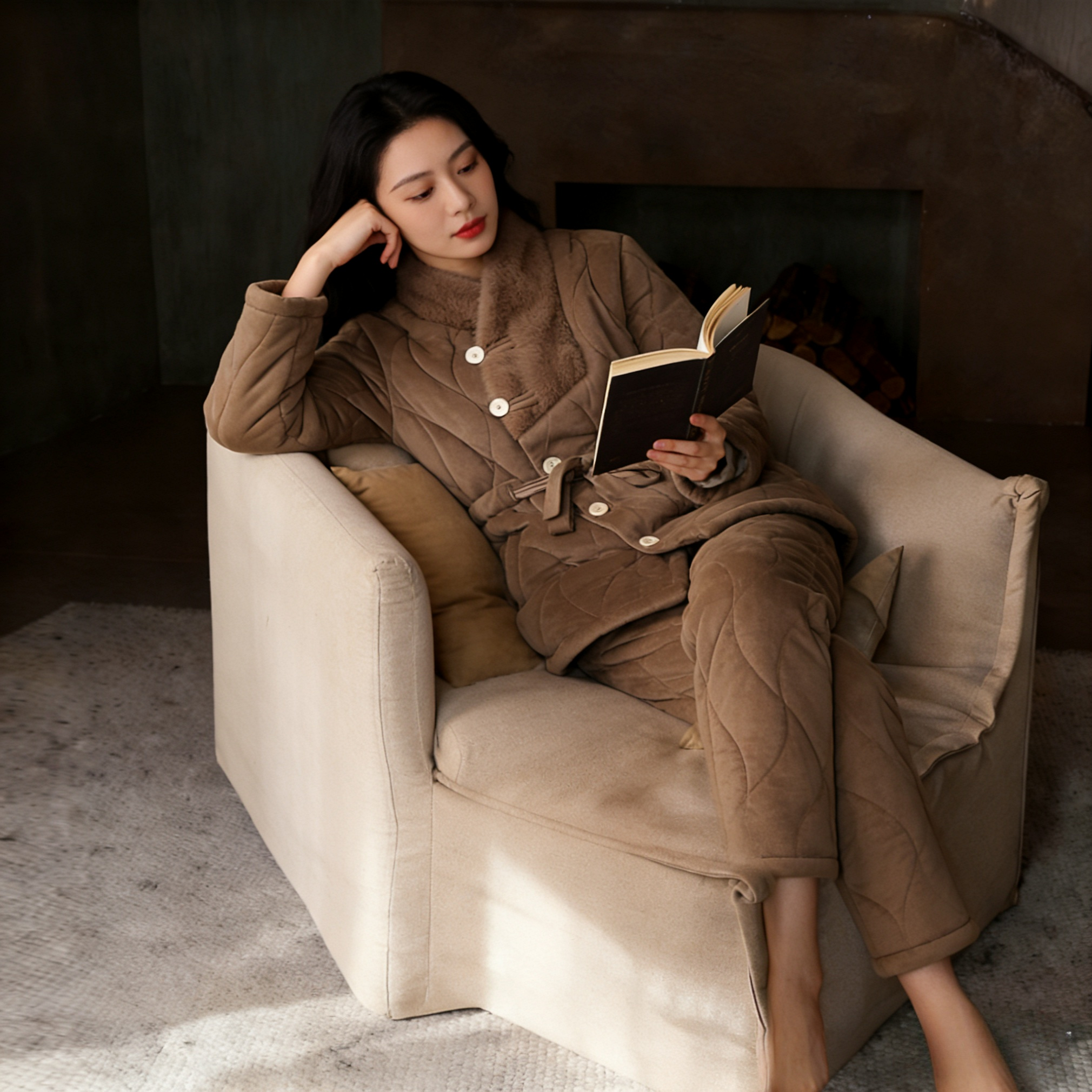 Sifuma/斯服玛《流星2.0》冬季上新三层睡衣女冬加厚加绒外出可穿