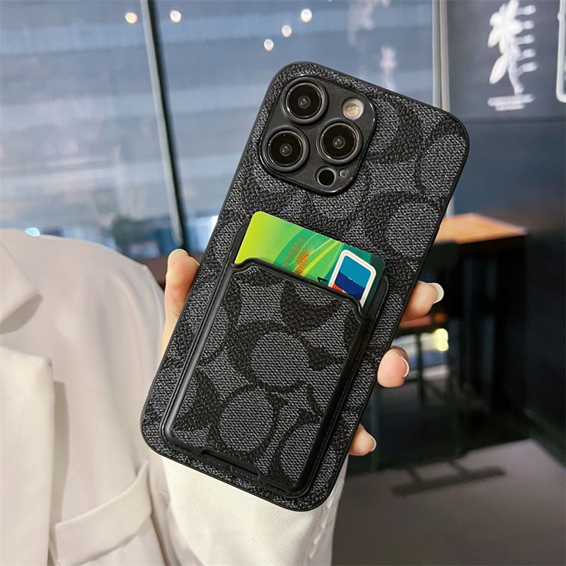 【3500个型号】硅胶带卡套手机壳 可放卡片手工防摔情侣款保护套