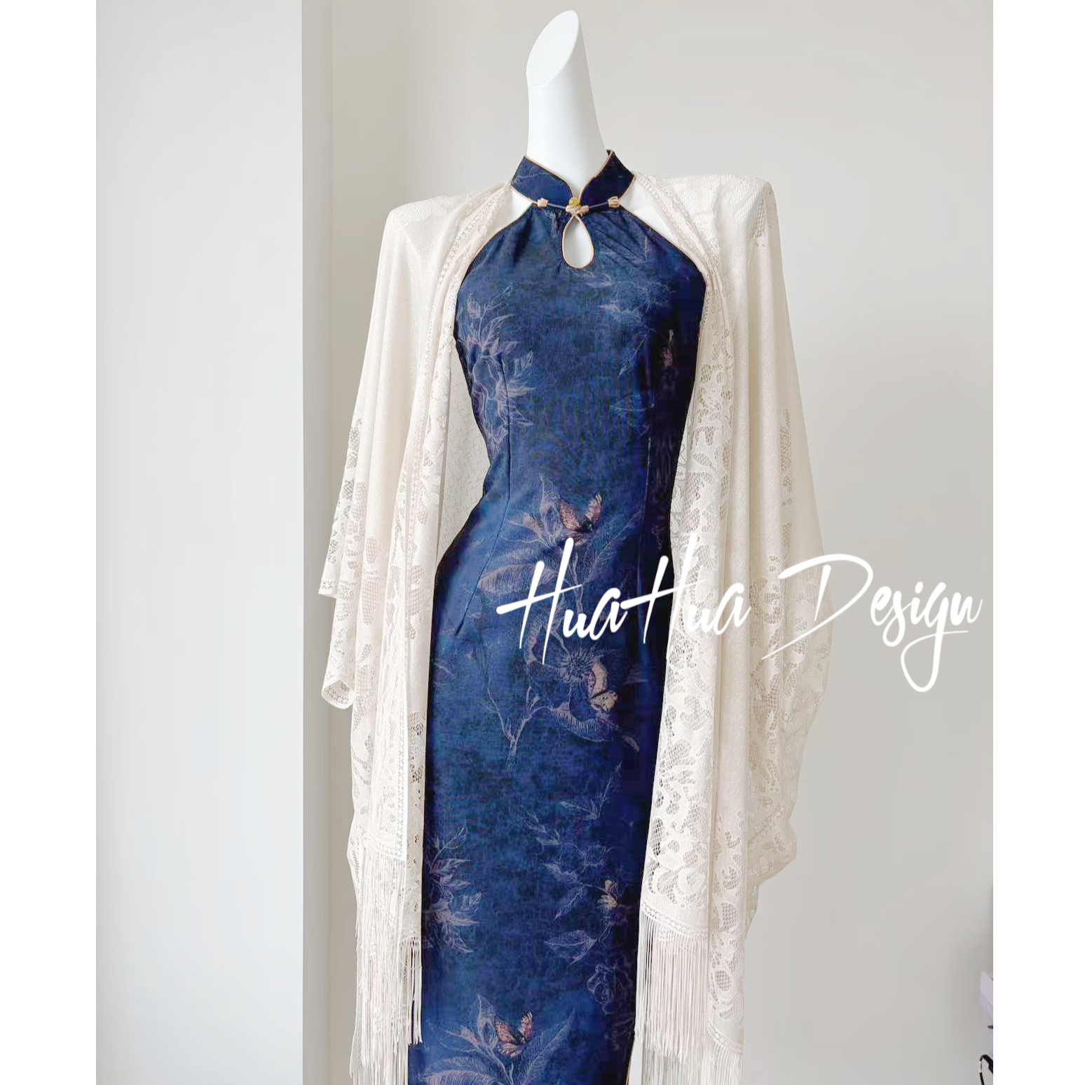 苏故里【兮颜】文艺复古无袖日常旗袍优雅立领显瘦修身衣长