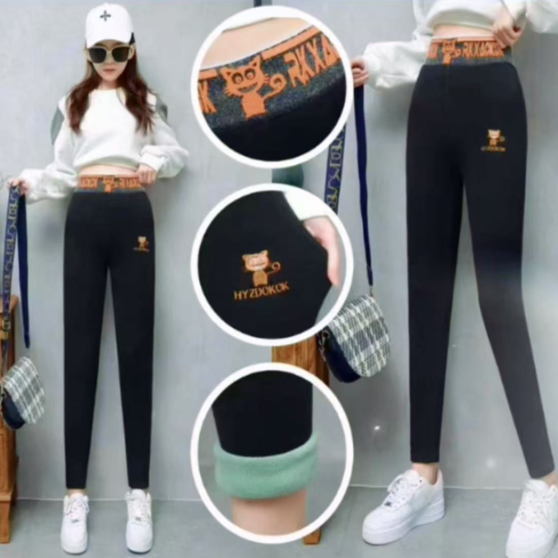 女款显瘦打底裤外穿网红时尚百搭女士