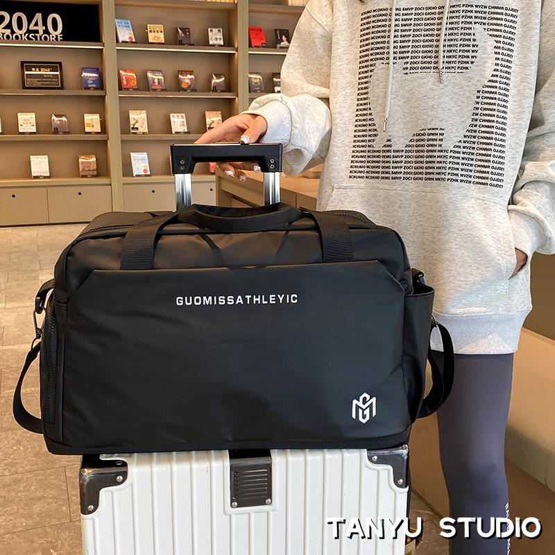 探屿可套拉杆箱的短途旅行包附加收纳行李袋轻便大容量手提健身包