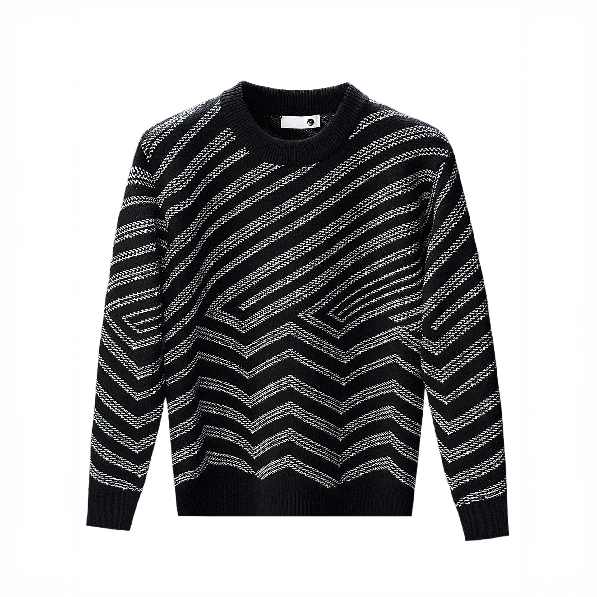 赫柏纪逸秋冬新款时尚百搭长袖毛衣针织衫男慵懒风休闲针织打底衫