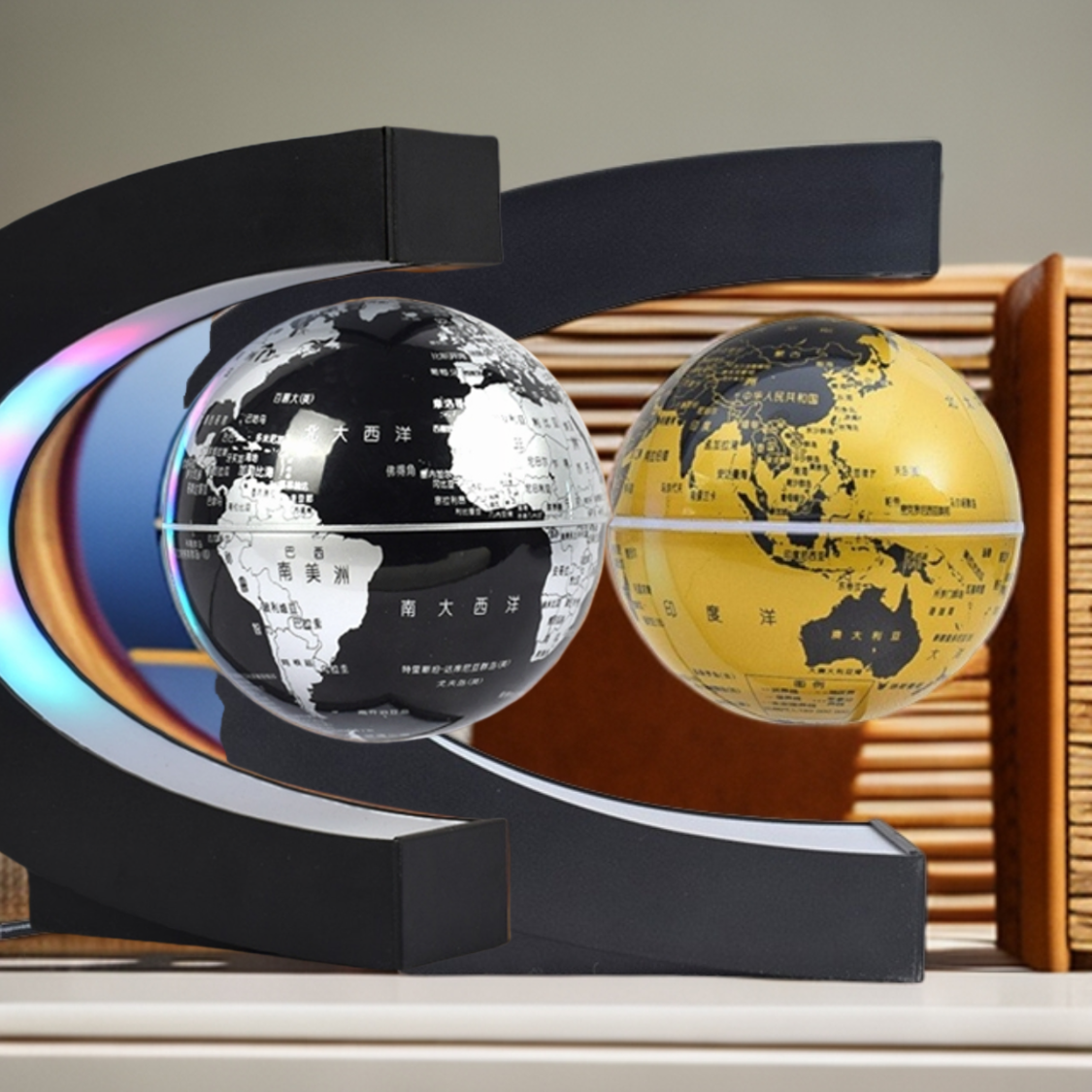 磁悬浮智能地球仪学生学习书桌摆件新奇特黑科技儿童生日礼物高档