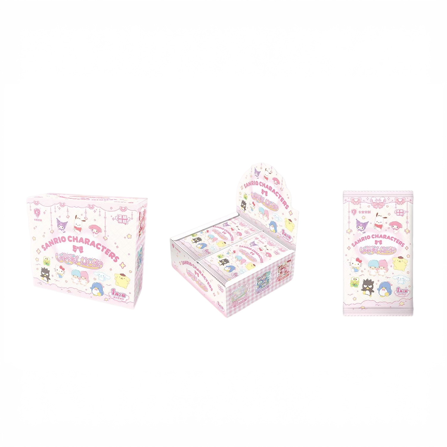 【新人浮浮】三丽鸥家族 拍立得卡花漾luck第六弹V1-默认代拆-xf