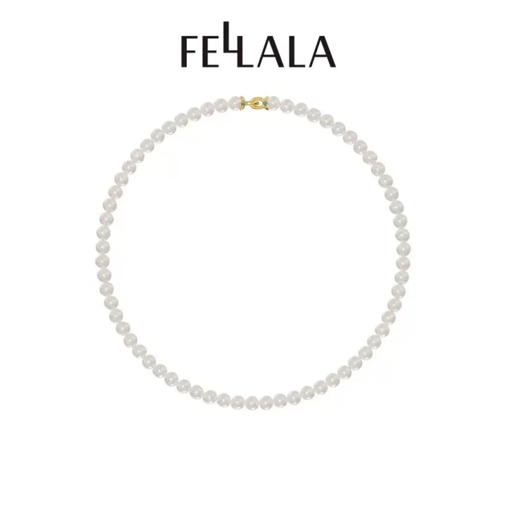 Fellala/翡拉拉「绽放」系列珍珠项链百搭串珠