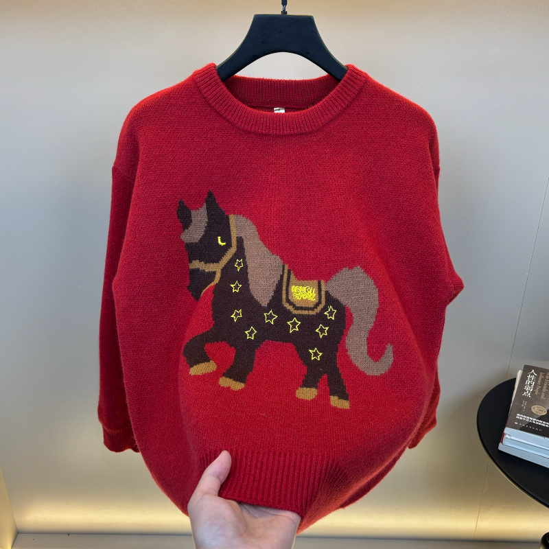 高品质男士针织衫冬季防寒保暖内搭时尚潮流毛衣时尚休闲穿搭上新