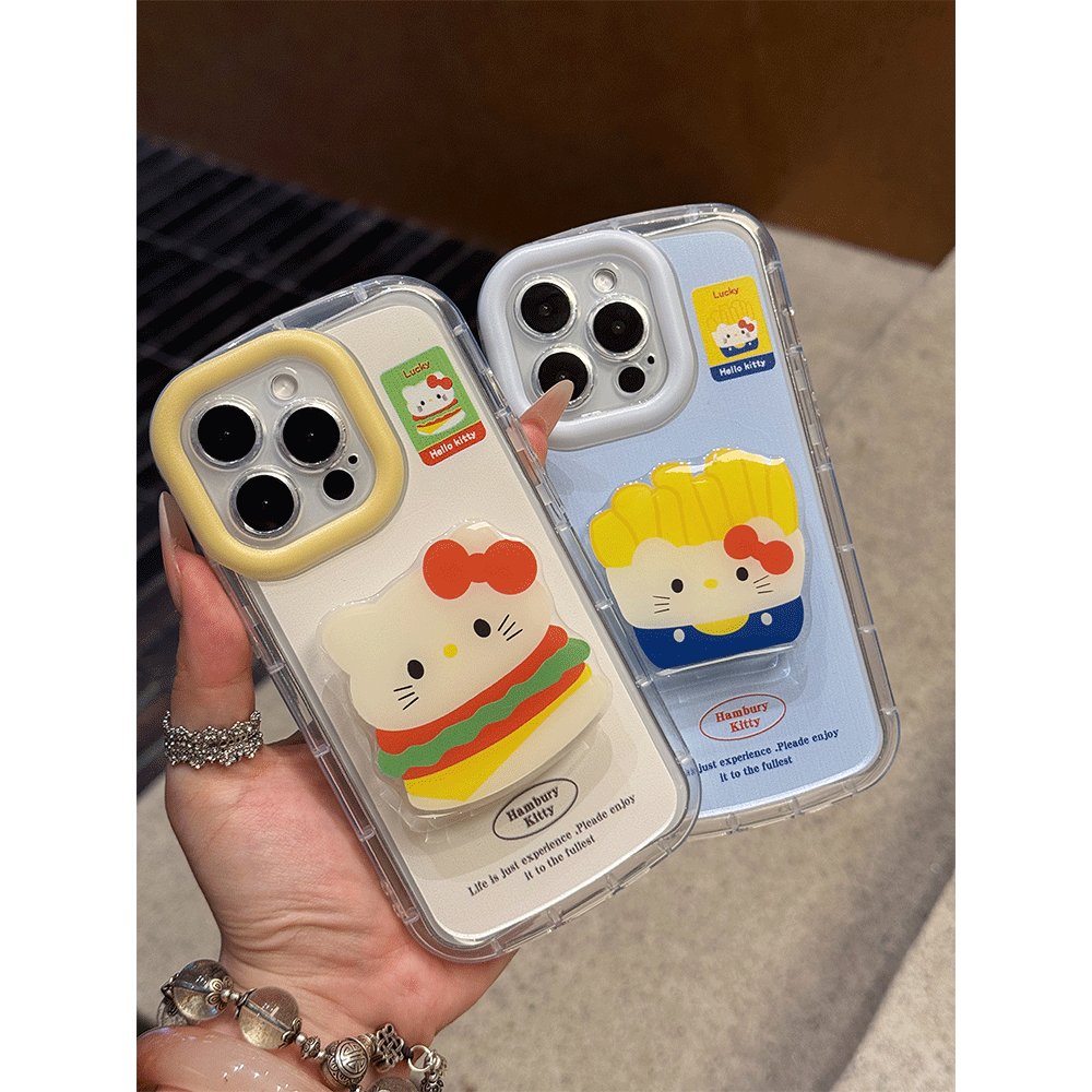 凯蒂汉堡适用苹果iphone小米15/14/13promax防摔vivo华为oppo手机