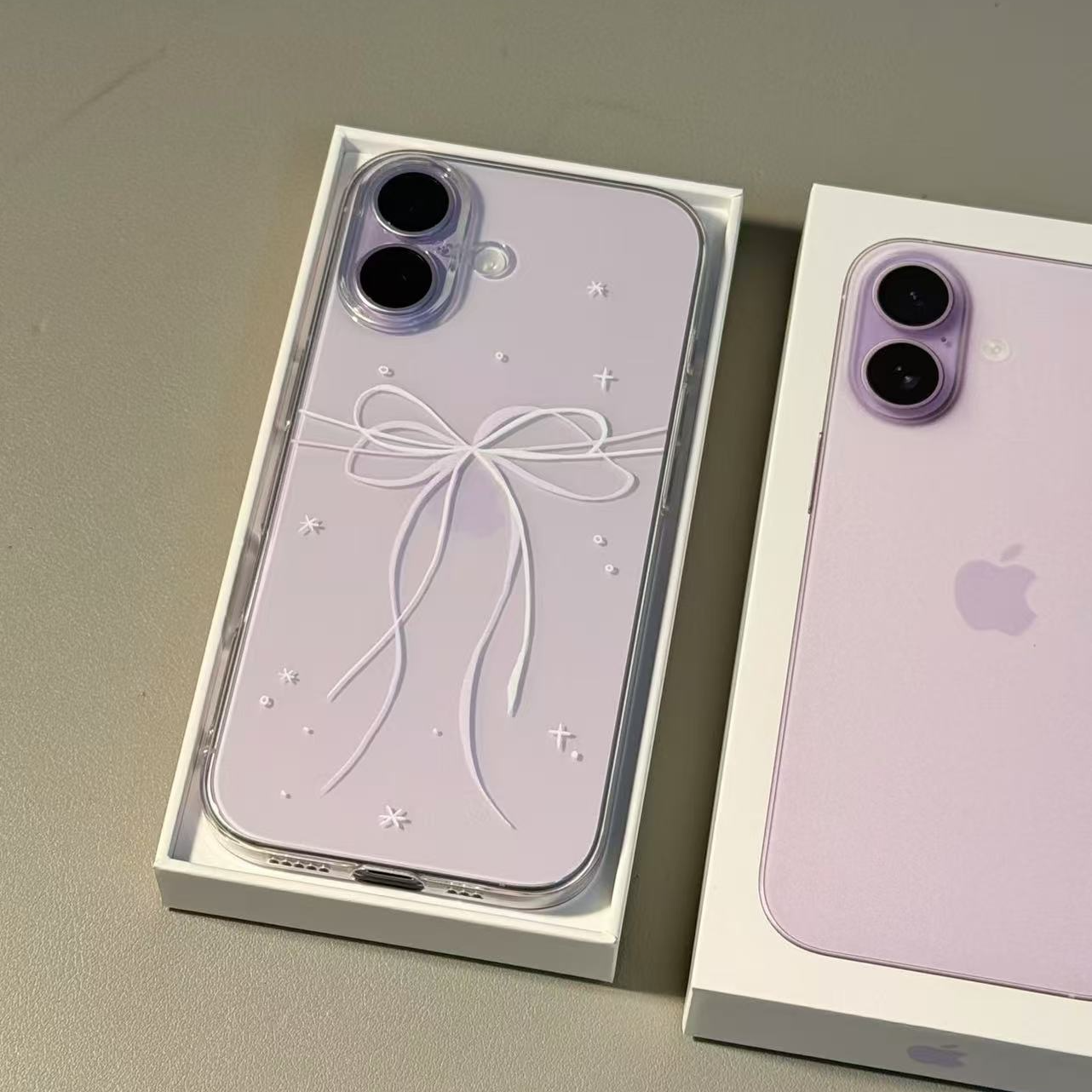 丝带蝴蝶结适用苹果华为vivo小米oppo手机壳女款iphone15/16/14