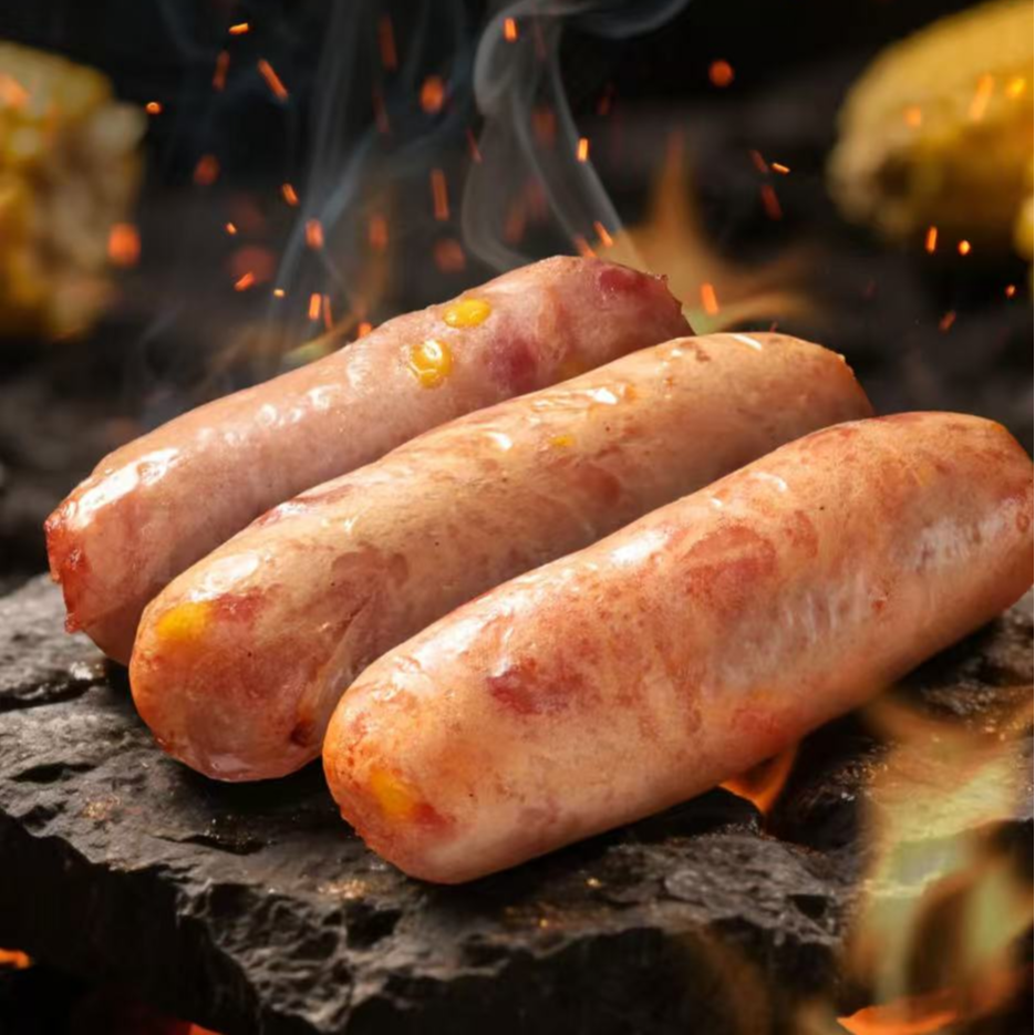 【囍粤爆品】超高含肉量 地道纯肉烤肠 口口爆汁
