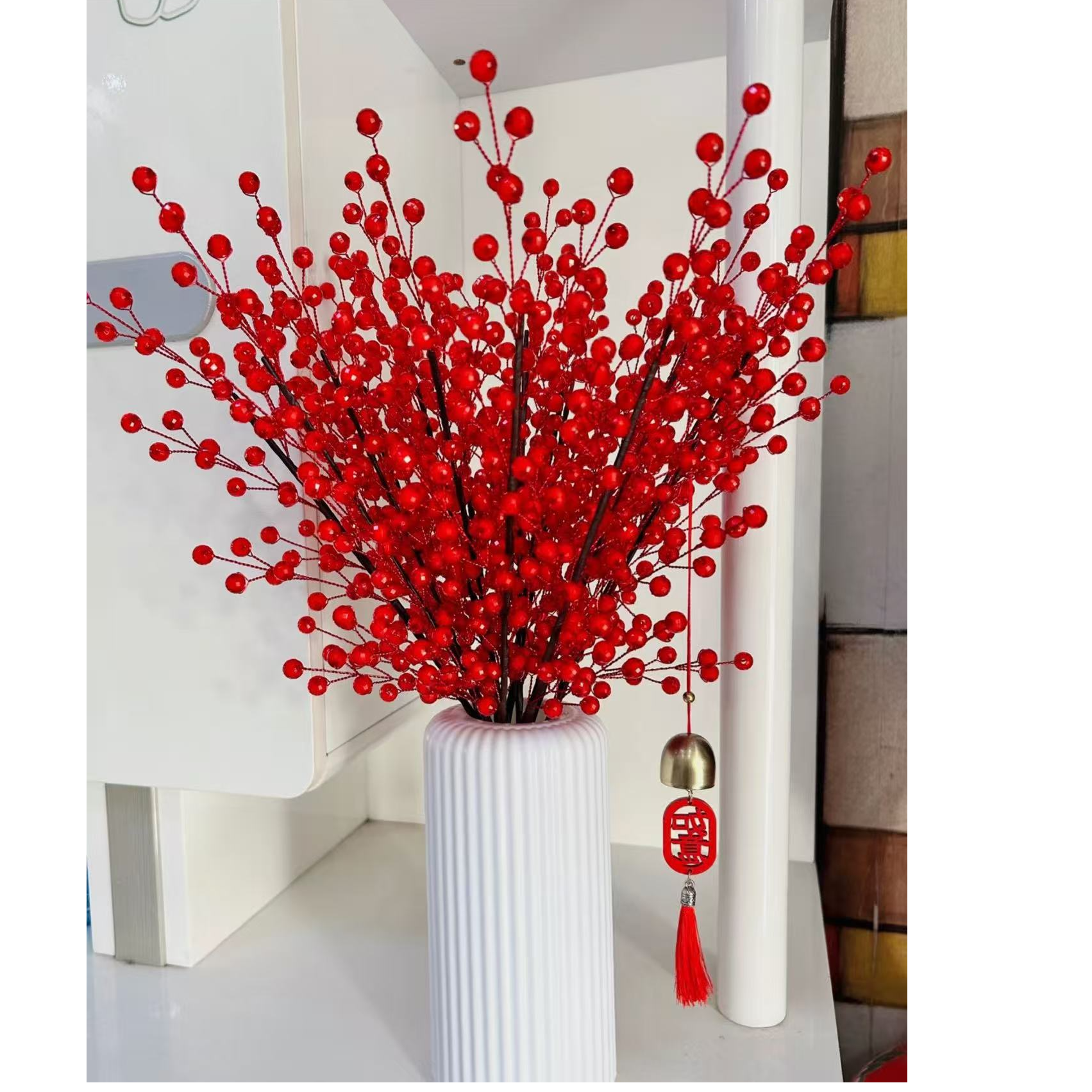 【双11活动】16大支一路长红   材料包（买2单送琉璃钱袋挂件）