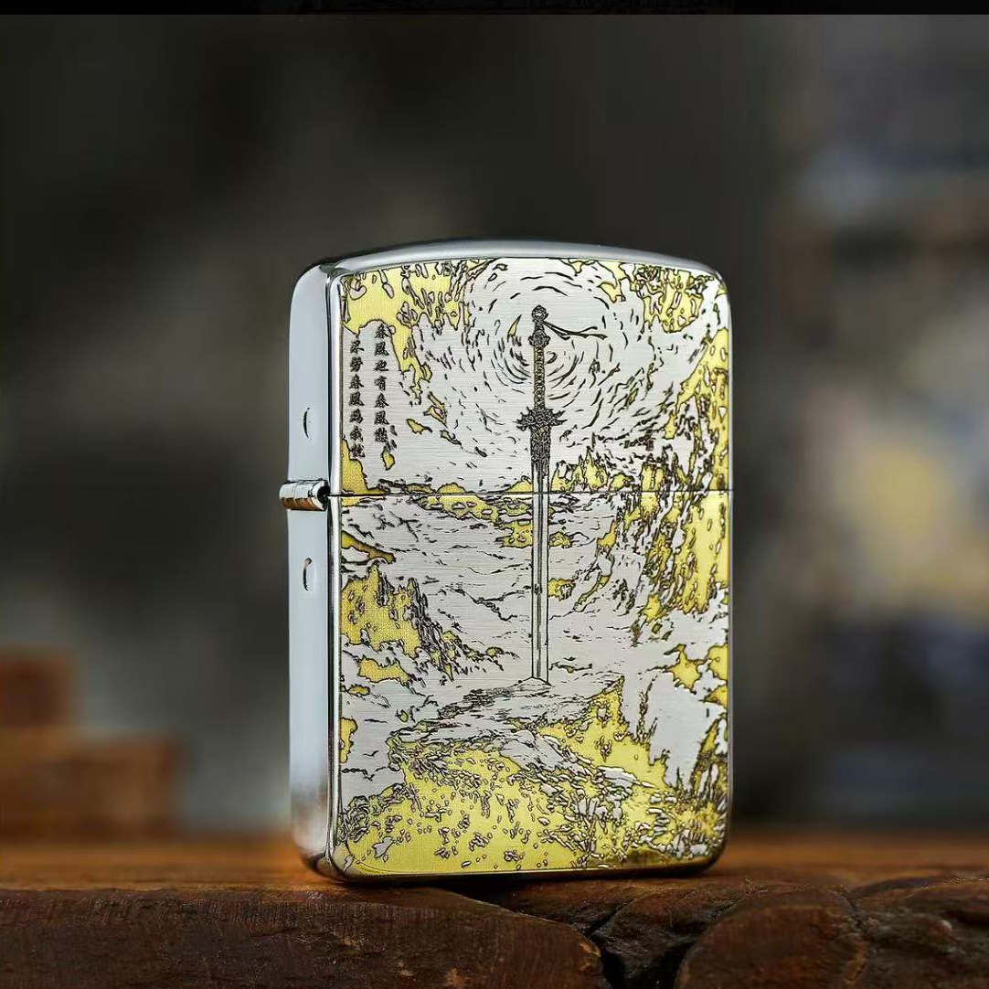 ZIPPO/之宝官方正品之宝防风打火机剑来雕刻男士送礼