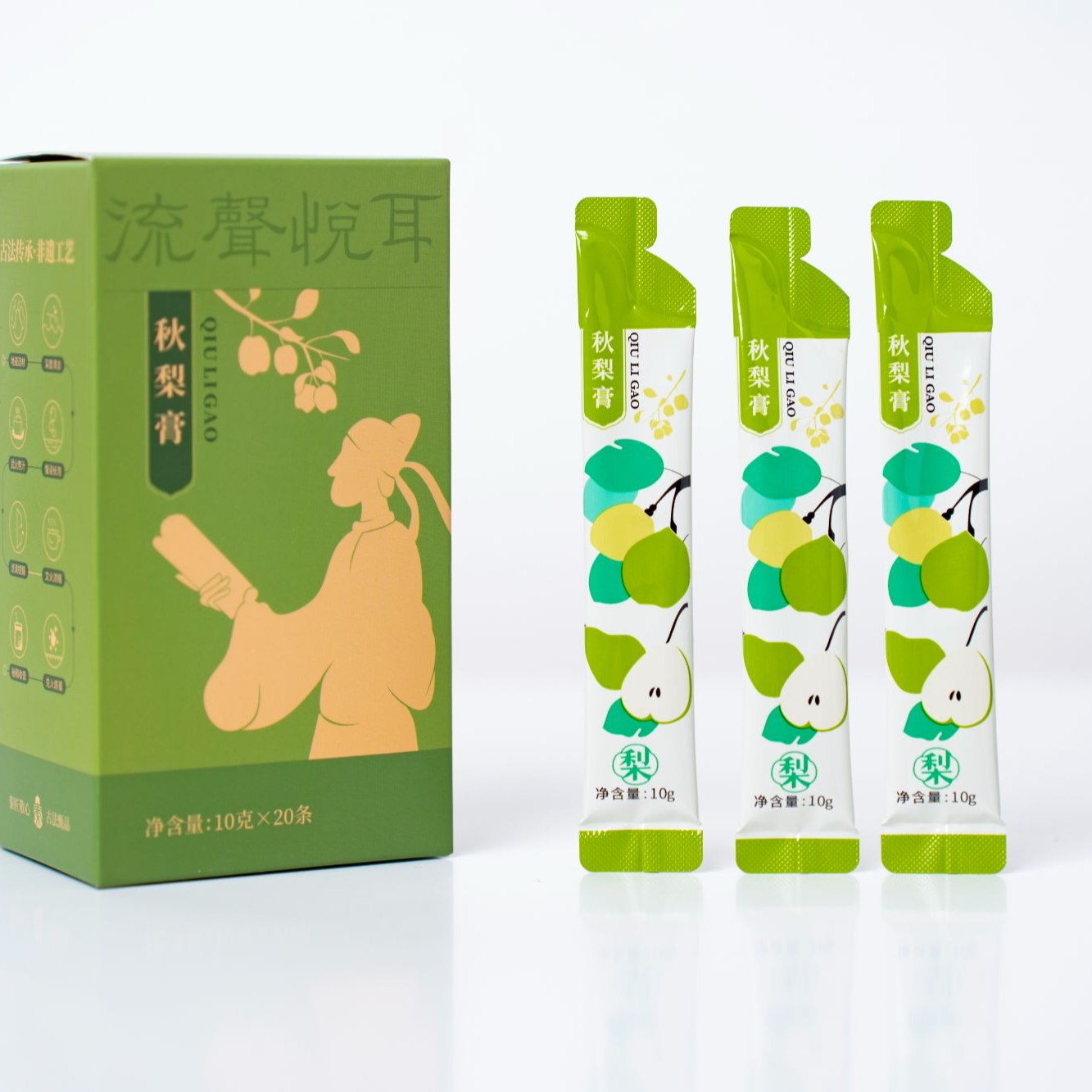 【秋梨膏 】   秦古匠心 (20条*10g )