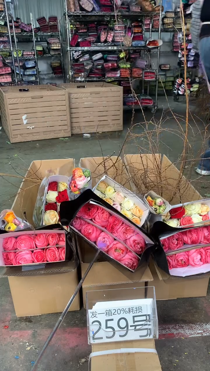 259号♥中通含20%耗损发一箱鲜花