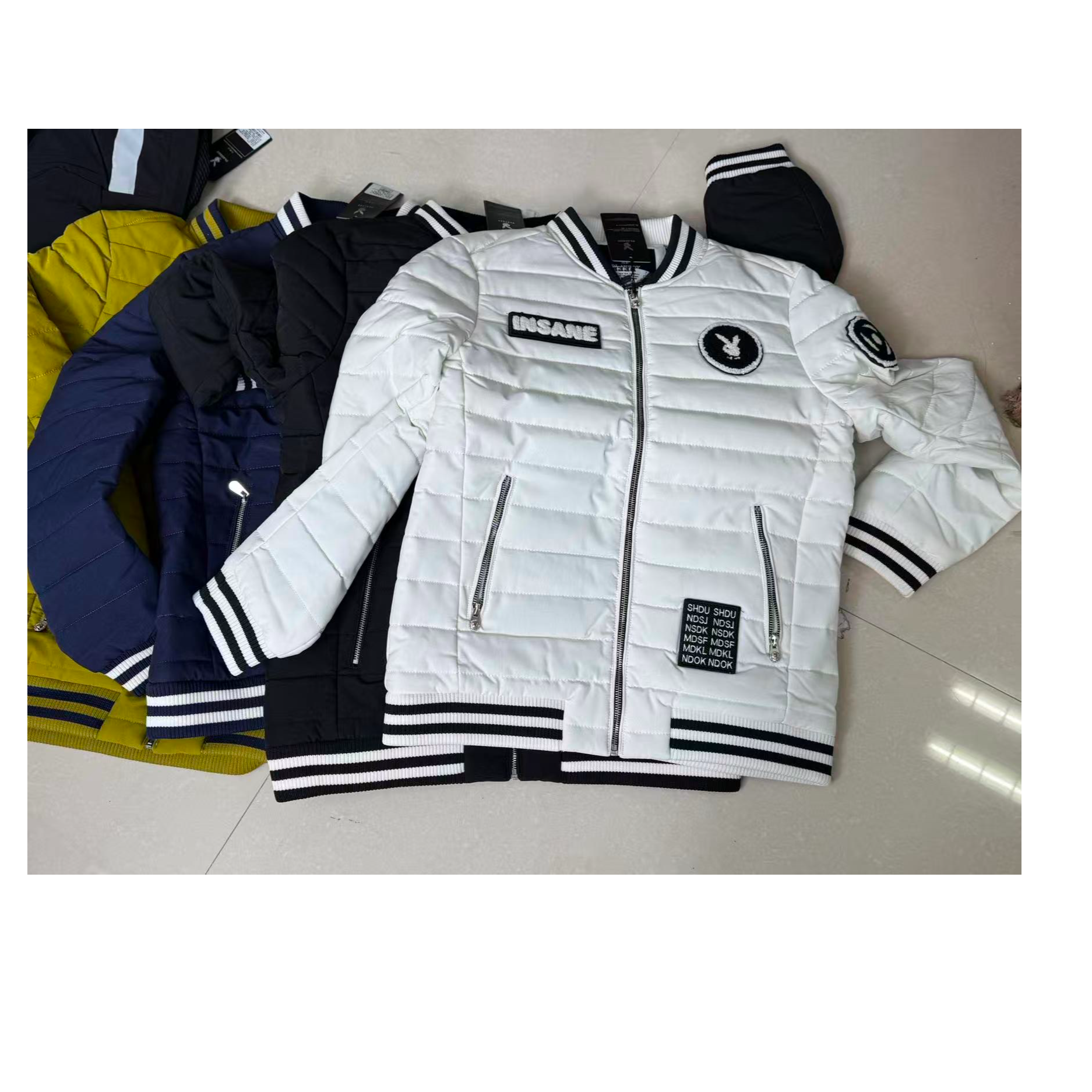 菲菲的店花花四色棉服（防水防风