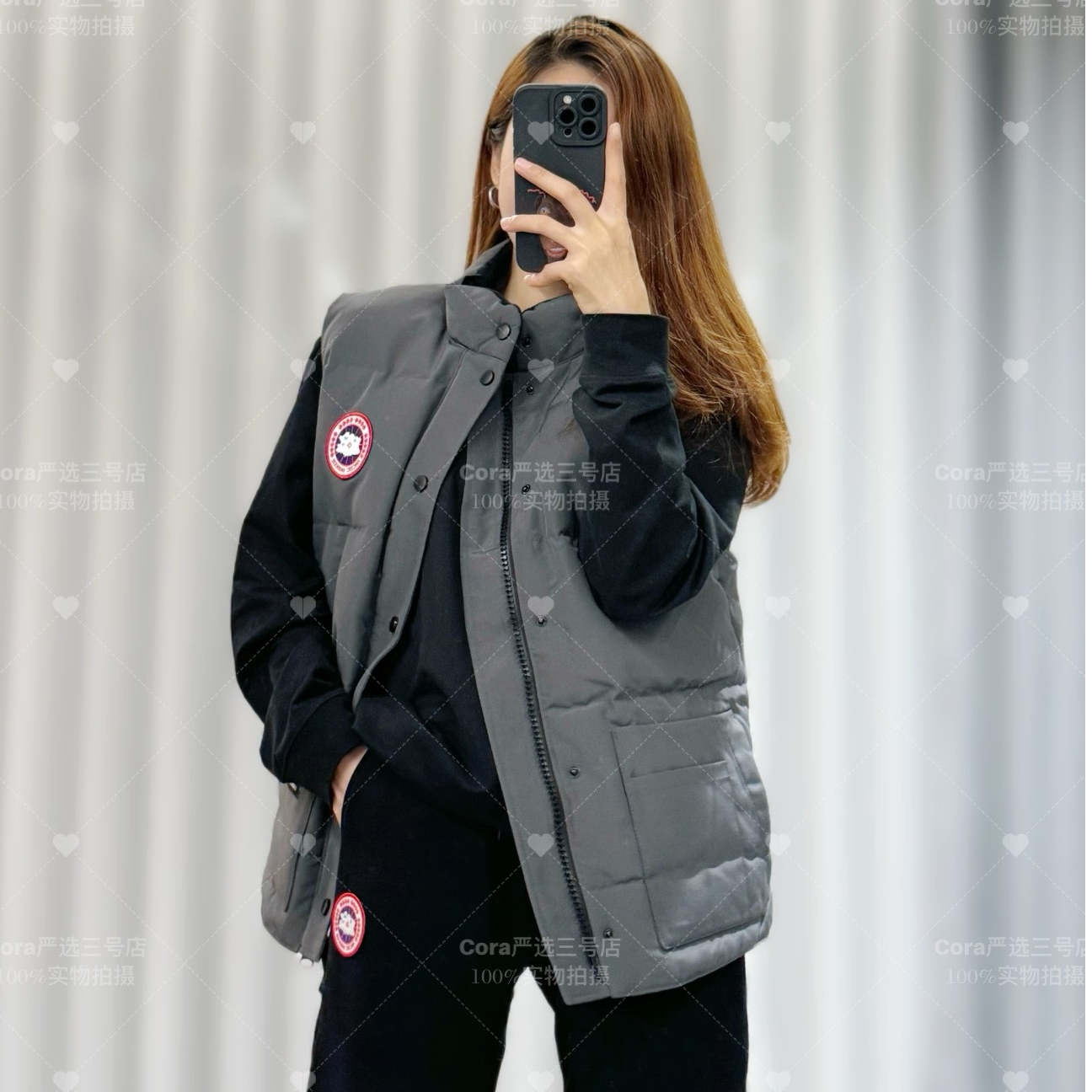 大鹅情侣羽绒马甲男莆田自主品牌2025秋冬新款无袖坎肩加厚马夹女