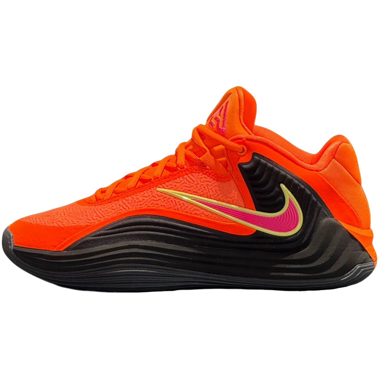 【滔搏联动】NIKE耐克男子字母哥7代黑橙色篮球鞋HF3451-800