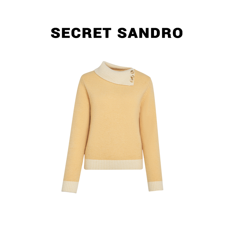 【燕麦】Secret Sandro 楚楚 毛衫 M85287190C